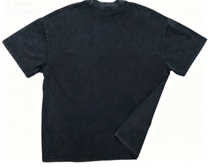 เสื้อยืดคุณภาพสูง ผ้าฝ้าย 100% สีพื้น สไตล์วินเทจ ทรงหลวม เสื้อยืดผู้ชาย ไซส์ใหญ่พิเศษ - Product Image 5