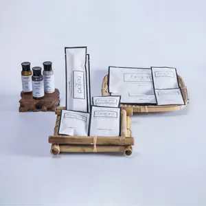 Kit de toilette jetable sur mesure, 5 étoiles, OEM, pour les hôtels et les invités