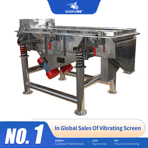 Công nghiệp sifters rung màn hình sàng phân loại bột sàng hạt Vibrator sàng lọc tuyến tính rung tách máy - Product Image 6