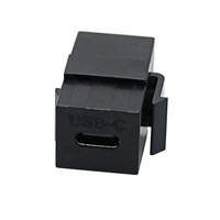 Amerikanischer Typ mit Kartenstecker 3.0 Typ C USB In-Line-Koppler Keystone-Jack-Adapter-Einsatz für Telekommunikation erhältlich