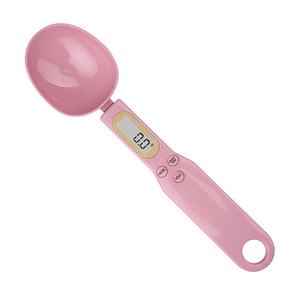Básculas de cuchara Peso digital Gramos Básculas de cuchara medidora con pantalla LCD precisa para dispensar granos de café, leche, harina - Product Image 4