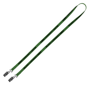 Lanière de cou souple réglable pour adultes, sublimée, avec perles, double crochet et porte-carte en PVC - Product Image 6