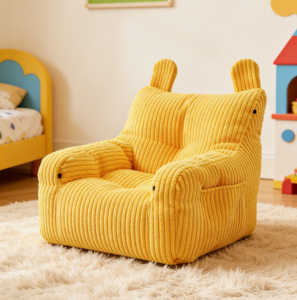 Divano Mini Pieghevole Moderno e Colorato in Schiuma ad Alta Densità, Reclinabile e Convertibile, per Bambini, Ideale per Sala Giochi e Camera da Letto - Product Image 1