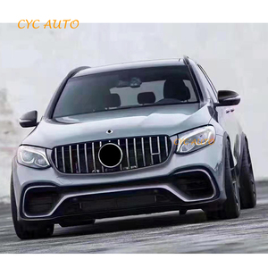 Kit de carrosserie de pièces automobiles Style GLC63 Pare-chocs avant pour <span class=keywords><strong>Mercedes</strong></span> Benz Classe <span class=keywords><strong>GLC</strong></span> X253 W253 2015 2016 2017 <span class=keywords><strong>2018</strong></span> 2019 GLC200 GLC300 - Product Image 2