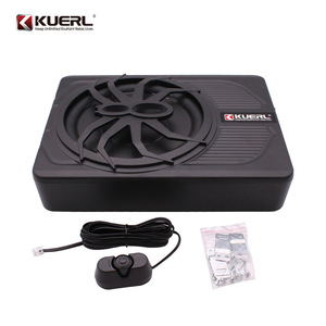 Subwoofer actif Kuerl 10 pouces 345x260x68mm pour voiture, mono, sous le siège - Product Image 3