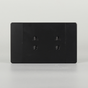Moderno Nuevo Delgado Super ultra Delgado Dorado Gris Blanco Negro Egipto Bolivia Perú Luz eléctrica Interruptor de pared y toma de corriente - Product Image 3