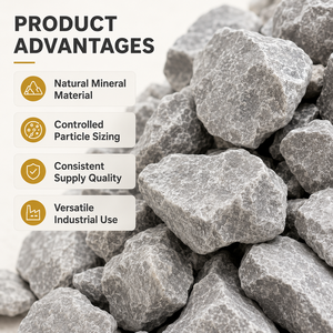 <span class=keywords><strong>Calcaire</strong></span> industriel <span class=keywords><strong>40</strong></span>-80 mm pour les usines de fabrication de soude à la chaux - Product Image 3