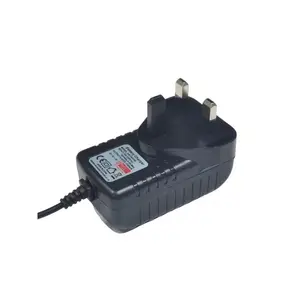 Adaptateur mural d'alimentation 12V, 2a, prise UK 24W, singapour, marque de sécurité Psb AC DC, alimentation électrique