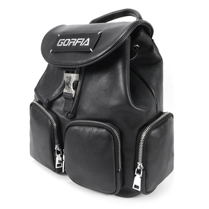2026 Luxury PU <b>Leather</b> Black Women's Original Designer Laptop <b>Backpack</b> Multi Layer <b>Large</b> Capacity for Business Use - Product Image 3
