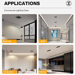 Mini foco moderno de gran venta, foco LED de ahorro de energía para interiores del hogar, incrustación de aluminio para sala de estar empotrada - Product Image 4