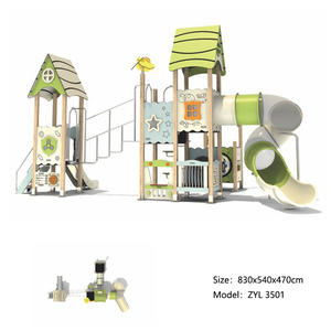 Attrezzature per Parco Giochi Commerciale Flyfun con Scivolo, Sistema di Arrampicata e Giochi Interattivi per Bambini, Parco Sportivo e Zona Comunitaria - Product Image 2