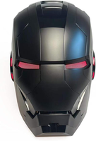 Casque de super-héros MK5 à commande vocale intelligente - Accessoire de cosplay électronique portable