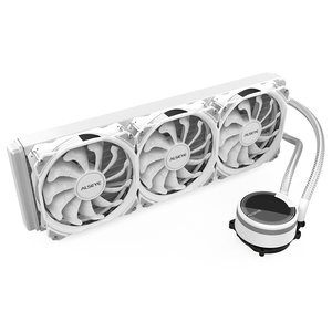 ALSEYE 360 RGB Bianco Edizione All-in-one <span class=keywords><strong>Liquido</strong></span> di Raffreddamento della CPU con Aura di Sincronizzazione RGB, E 120 millimetri indirizzabile RGB Ventola Del Radiatore - Product Image 2