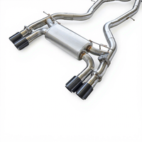 Système d'échappement Cat-Back avec valve et tube long pour BMW M2 CS F87 S55 3.0T 2020
