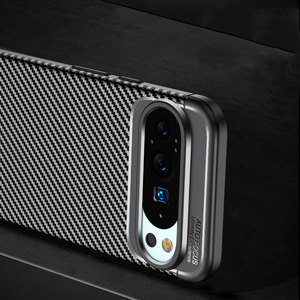 Business 2025 Luxury Carbon <strong>Fiber</strong> TPU Silicone Protective Cell Phone Cover Case for <strong>Google</strong> Pixel 10 Pro XL 10 9A 9 PRO XL Covers - Product Image 5