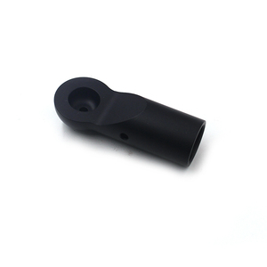 Base de Conexión de Cabeza Esférica de Óxido Negro Torneada con Precisión CNC No Estándar, con Orificio Pasante y Posicionamiento de Rótula, Junta Universal - Product Image 1