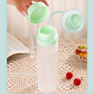 Top Seller Customized Gym Sport Transparent Frosted Portable Travel <strong>Water</strong> <strong>Bottle</strong> <strong>Clear</strong> Plastic Drinking <strong>Water</strong> <strong>Bottle</strong> - Product Image 3