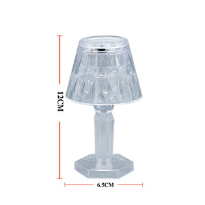 Velas en forma de lámpara Led para boda, candelabro de cristal con forma de lámpara de Diamante, para decoración del hogar, venta al por mayor - Product Image 4