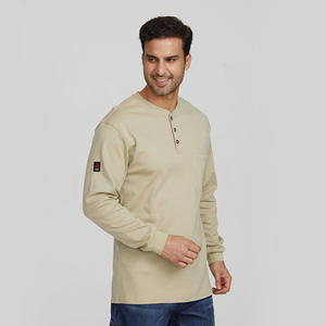 <span class=keywords><strong>Polo</strong></span> à manches longues pour homme, vêtement ignifuge, grande taille, Frc, soudage, travail, surdimensionné, 2023 - Product Image 5