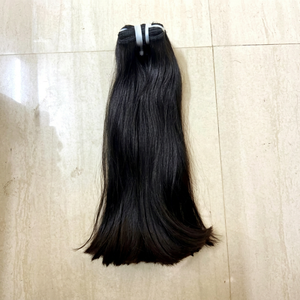 Extensions de cheveux 100% naturels indiens bruts, raides, ondulés profonds, bouclés profonds, cheveux vierges du sud de l'Inde, qualité temple, vente en gros - Product Image 1