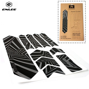 ENLEE-pegatinas para bicicleta de montaña, marco de protección 3D, pegatinas reflectantes, resistentes a los arañazos, resistentes al desgaste, pasta de repetición, cubierta protectora - Product Image 6