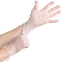 Gants jetables en TPE, gants en plastique flexibles pour salon de beauté et spa