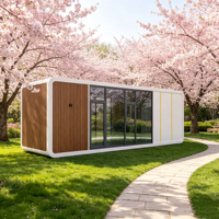 Cabane Apple légère à faible entretien, maison préfabriquée autonome, cabine modulaire pour camping en milieu désertique