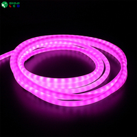Tube d'éclairage diffuseur en silicone rond de 13 mm de diamètre, émettant 270 degrés, pour bandes LED de 5 mm, 5 V