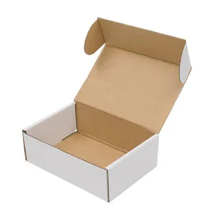 थोक कस्टम प्रिंट लोगो हैवी ड्यूटी जार शिपिंग बॉक्स 10x6x4 बॉक्स मिनी मेलिंग कार्डबोर्ड पैकिंग बॉक्स