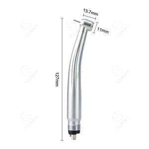 Turbina dental de alta velocidad con conexión estándar de 2/4 orificios - Product Image 3