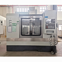 Centre d'usinage vertical automatique à 5 axes VMC855, vente chaude, personnalisé, pas cher, système de contrôle FANUC GSK, nouveau moteur