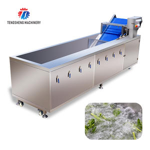 A gran escala de hortalizas de hoja de la máquina de limpieza de frutas verduras limpiador automático cítricos máquina lavadora de frutas - Product Image 1