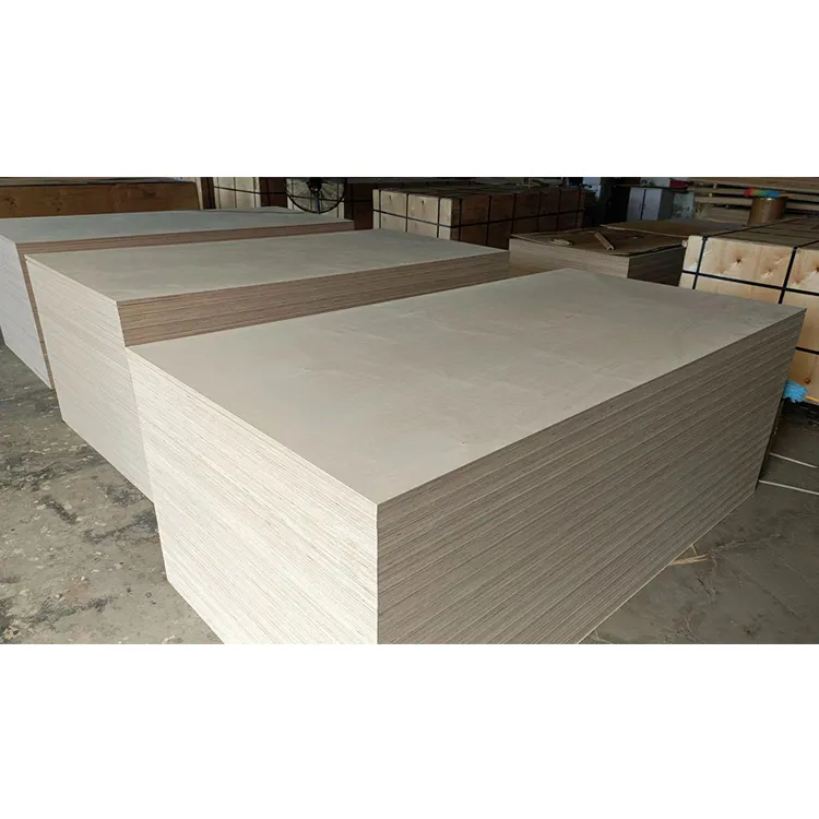 3/4 birch kayu lapis 4x8 3mm 5mm 18mm kayu lapis dilaminasi papan Baltik birch kayu lapis furnitur