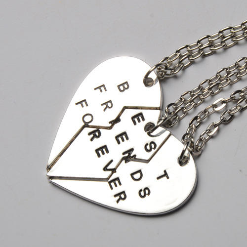 Broken Heart Best Friends Best Friends BFF Three Petals Pendant - Main Image