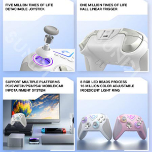 Bán buôn tùy chỉnh trò chơi gamepad chơi game không dây điều khiển cho Switch/PC/ANDROID/IOS/P3/P4 - Product Image 3