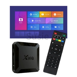 Mới x96q Android 10 <span class=keywords><strong>TV</strong></span> <span class=keywords><strong>Box</strong></span> với 4K 2.4G <span class=keywords><strong>Quad</strong></span> <span class=keywords><strong>core</strong></span> 1GB 8GB/2GB 16GB thông minh <span class=keywords><strong>TV</strong></span> kép Wifi streaming <span class=keywords><strong>TV</strong></span> <span class=keywords><strong>Box</strong></span> Set-Top <span class=keywords><strong>Box</strong></span> - Product Image 1