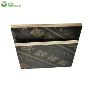 Coffrage en peuplier épaissi, écologique, noir et imperméable pour la construction de bâtiments de grande hauteur - Product Image 4