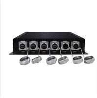 Ordinateur embarqué compact robuste multifonctionnel en alliage d'aluminium, boîtier étanche IP67, PC marin, processeur Intel Celeron/J3