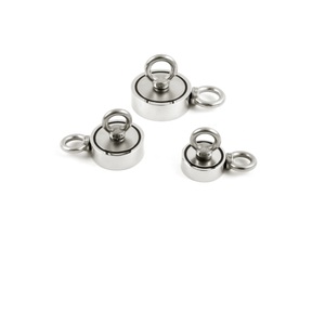 D75mm Neodymium <strong>Magnet</strong> Super Powerful Hole Double-sided Salvage Fishing <strong>Magnet</strong> 300kg <strong>Circular</strong> Permanent Holder Steel - Product Image 6