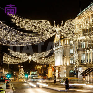 Meilleurs fournisseurs de lumières LED 3D à motif, étanches IP65, pour décorations de Noël extérieures suspendues sur les rues - Product Image 3