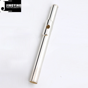 2023 Jingying Music 16 agujeros cerrados E-key curvado especial cobre blanco plateado <span class=keywords><strong>flauta</strong></span> - Product Image 3