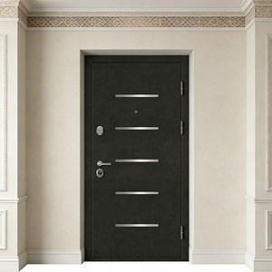 Porta d'Ingresso in Acciaio dal Design Semplice, Isolata e Antifurto, Ideale per la Sicurezza Domestica in Russia - Product Image 3