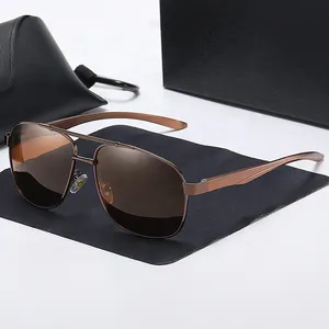 2022 Men's High Quality Sunglasses Glass and Polarized Wholesale Outdoor Driving Men's Sunglasses 3447
