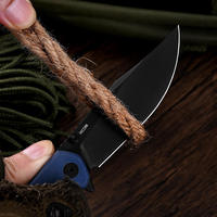 Couteau de poche pliant en acier 14C28N avec manche G10 pour la chasse en extérieur, le bricolage, l'EDC, gravure laser, OEM, usage industriel - Vente en gros