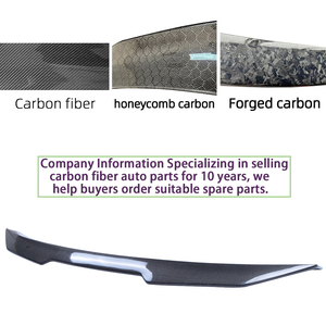 For B8 Sedan PSM Style Carbon Fiber Rear Spoiler Trunk Wing 2008-2011 - Product Image 4