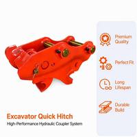 Adaptateur de coupleur rapide pour excavatrice HNCHB, robuste, pour accessoires d'excavatrice