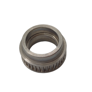 <span class=keywords><strong>Poulie</strong></span> de distribution en acier inoxydable type BF avec bride étagée et fixation par <span class=keywords><strong>vis</strong></span>, <span class=keywords><strong>poulie</strong></span> synchrone HTD personnalisée pour machine CNC - Product Image 5