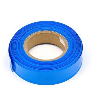 0.15 tuyau thermorétractable en PVC bleu épais 60mm de large manchon de couverture de batterie ignifuge isolé <span class=keywords><strong>pour</strong></span> les éléments de matériaux d'isolation - Product Image 3