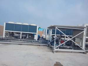 Refroidisseur d'eau à vis industriel de haute qualité pour CVC, refroidi par air, 180-1050 kW, climatiseur commercial avec moteur - Product Image 6
