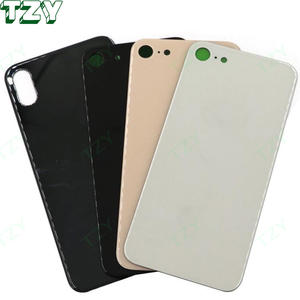 10 coques arrière en verre pour <span class=keywords><strong>iphone</strong></span>, pour modèles <span class=keywords><strong>X</strong></span>, XS, XR, XS MAX, 8G, 8PLUS, 11, boîtier de porte arrière, installation facile - Product Image 2